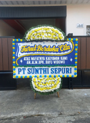 Papan Bunga Duka di Pauh
